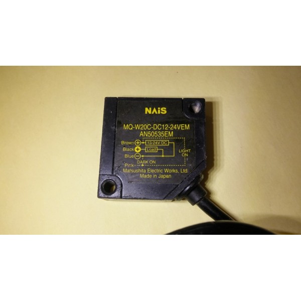 Photoelectric Sensor Mq-w20c-dc, AN50535EM, Nais  (14 Days Warrenty on Entire Stock)